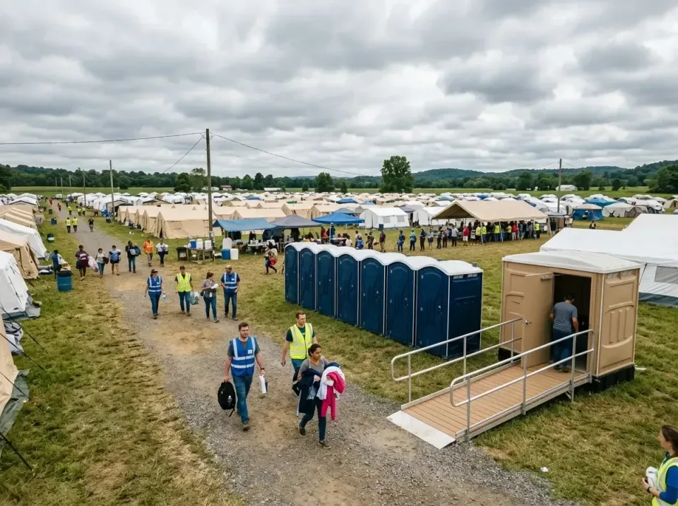 disaster-relief-camp-restrooms-010 — frequently asked questions, Dumpster & Portable Bathrooms Rental in Piggott, AR